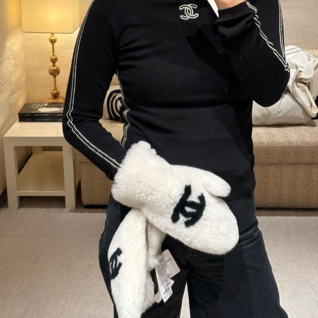 CHANEL 】ミトン (CHANEL/手袋) AAB289-B21521-U2870【BUYMA】