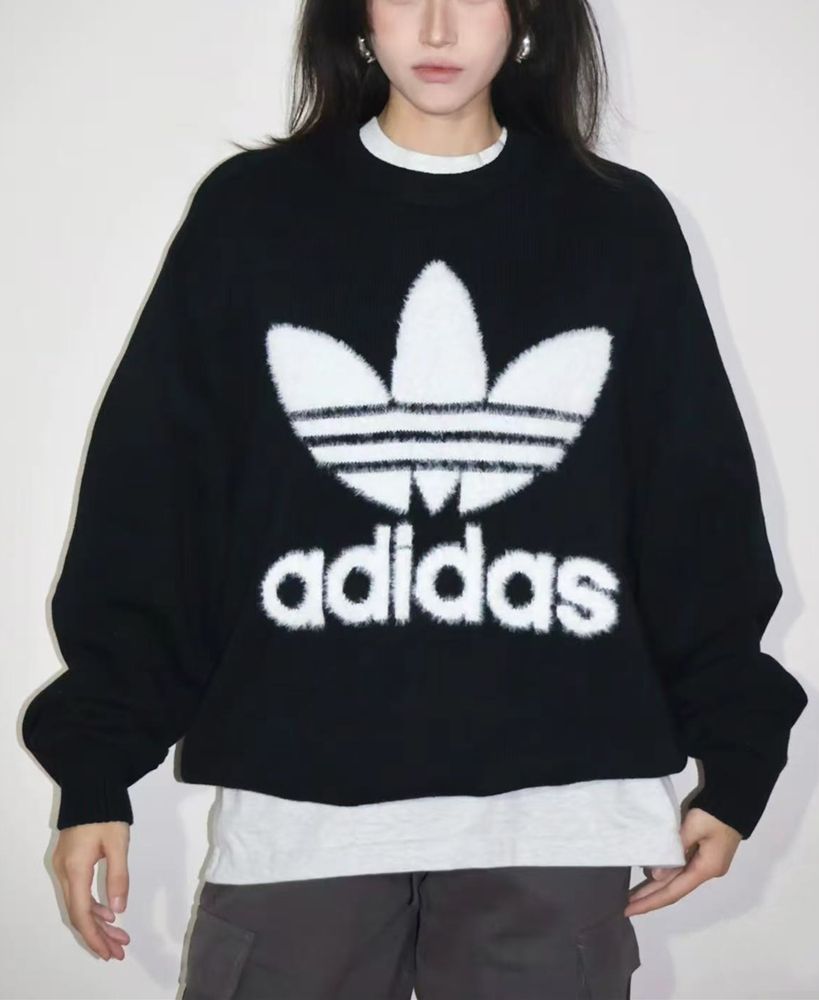 ☆Adidas Originals☆ PREMIUM TREFOIL KNIT ニット 男女兼用 (adidas