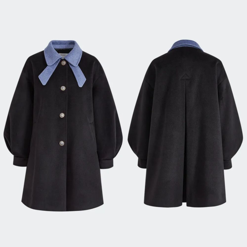 韓国人気☆【KUOSE】リボン カラー コート 関税送料込 (KUOSE/コート