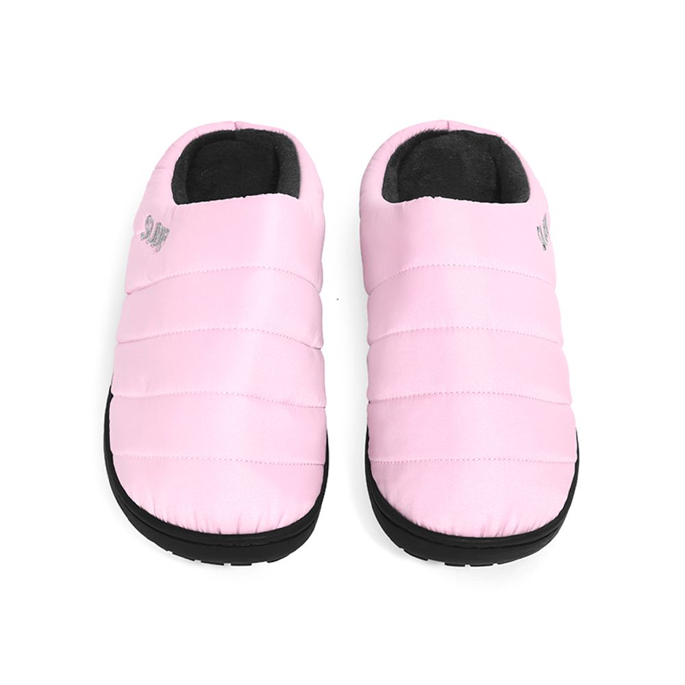 ☆SUBU 冬 可愛い ダウン スリッパ- PINK / SB-15 (SUBU/サンダル