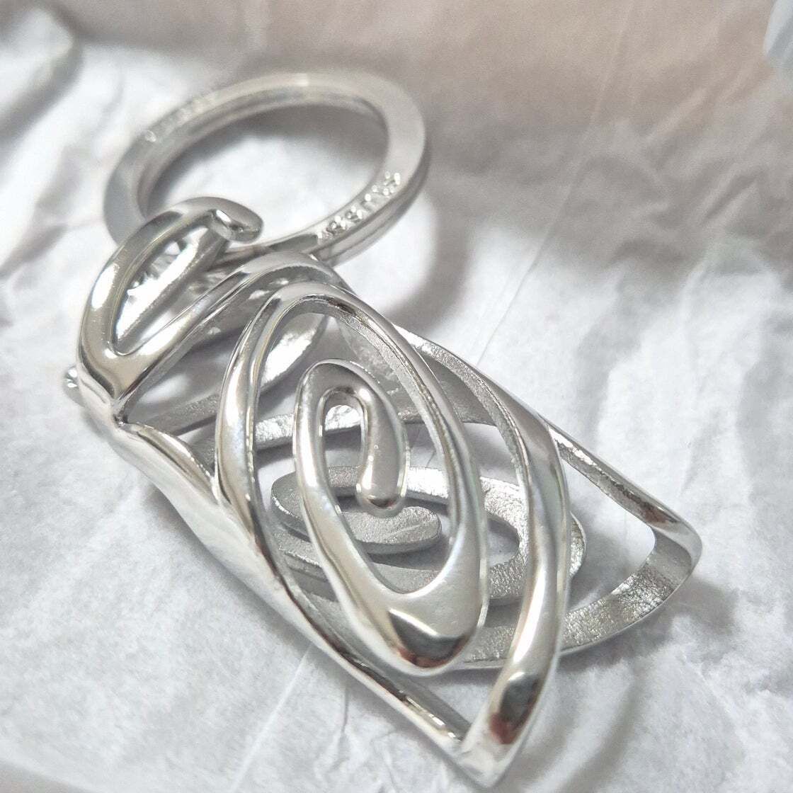 Stussy】 正規品☆ Lighter Holster Keychain Silver ☆人気 (STUSSY