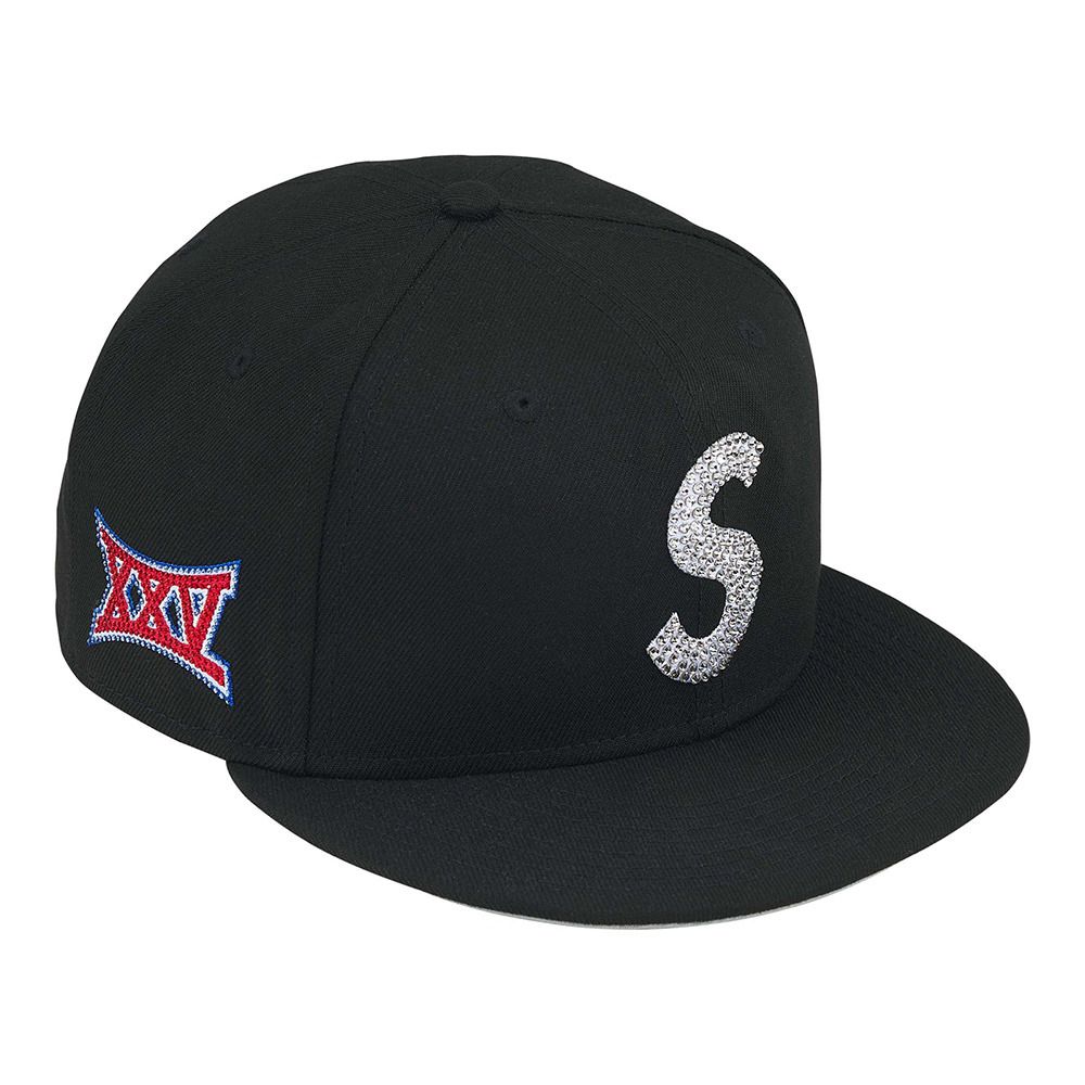 Supreme】Swarovski S Logo New Era☆Black☆25FW☆ (Supreme/キャップ