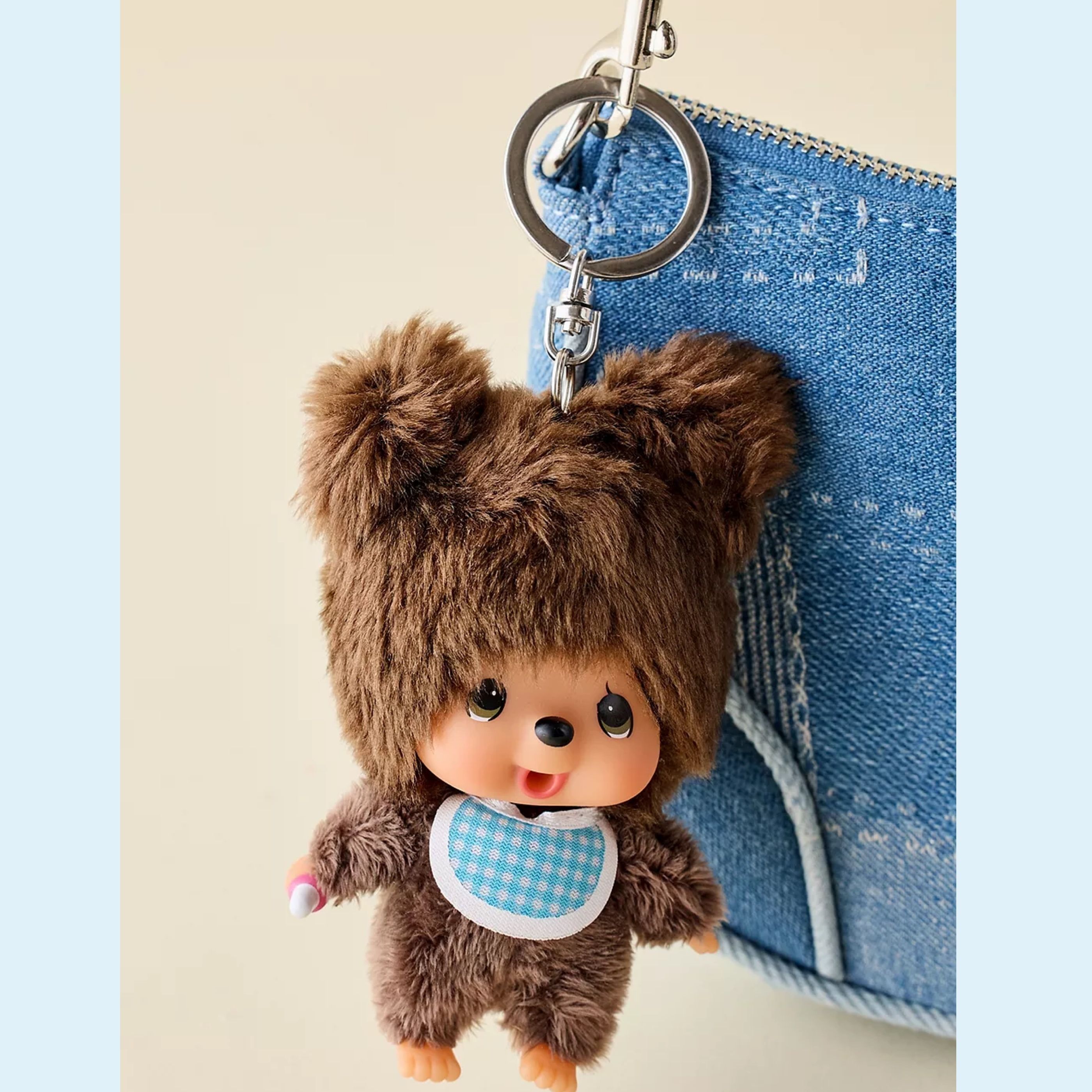 大人気！ ◇ モンチッチ ◇ クマ ぬいぐるみバッグチャーム ◇ (Urban