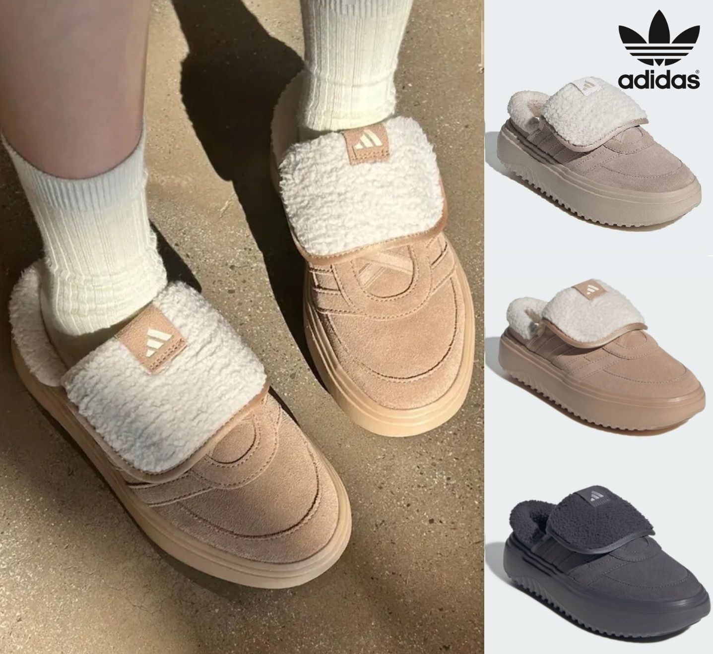 adidas】Grand Court Mule◇ 3 colors (adidas/サンダル・ミュール