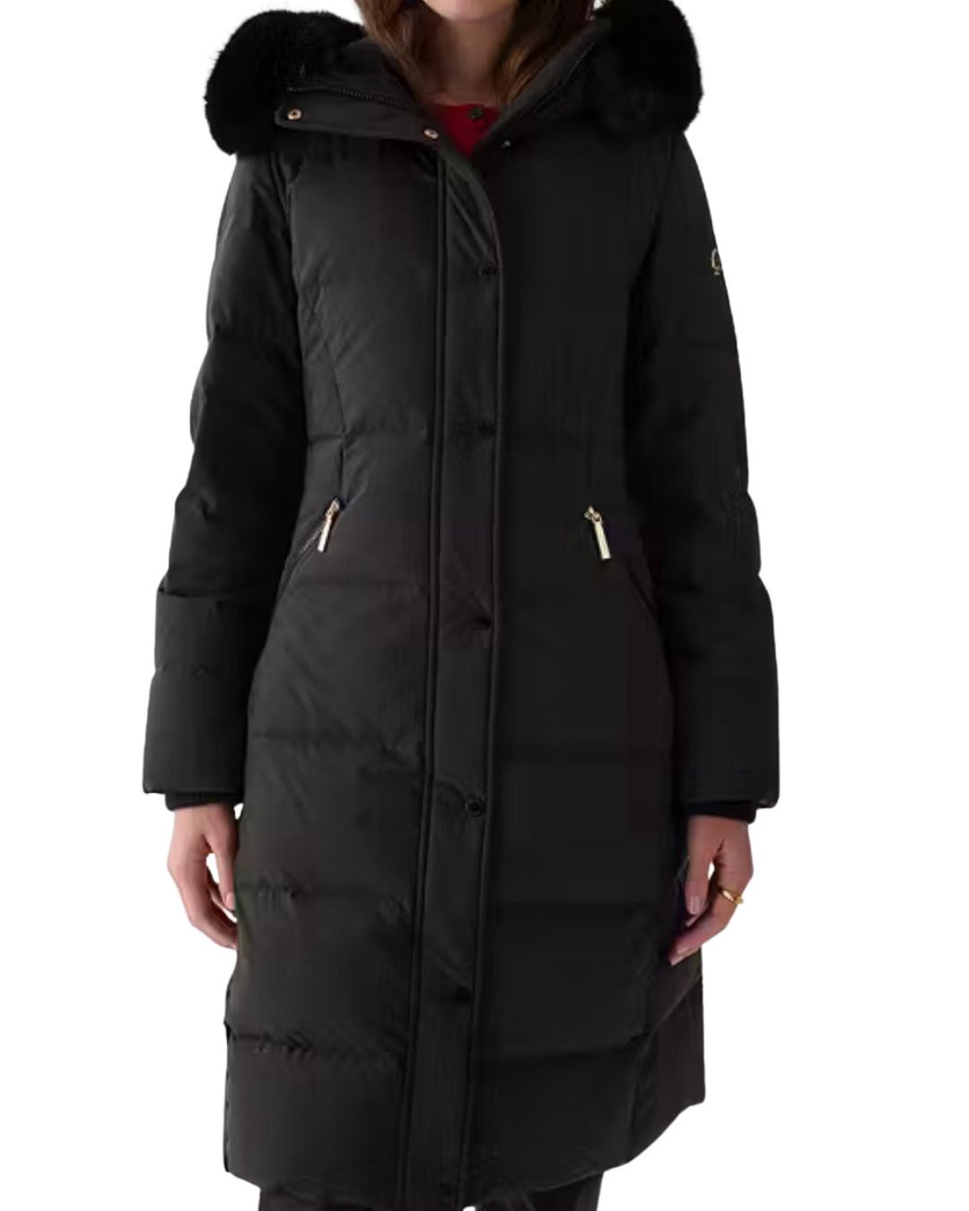 ケイトスペード☆ロング パーカー フェイクファー付☆国内即発 (kate