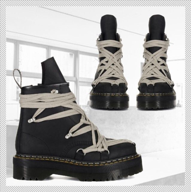 国内発送】Rick Owens×Dr.Martens 1460 メガレース ブーツ (RICK OWENS