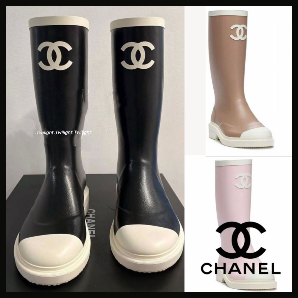 毎日履きたくなる可愛さ♡】CHANEL レインブーツ (CHANEL/レインブーツ