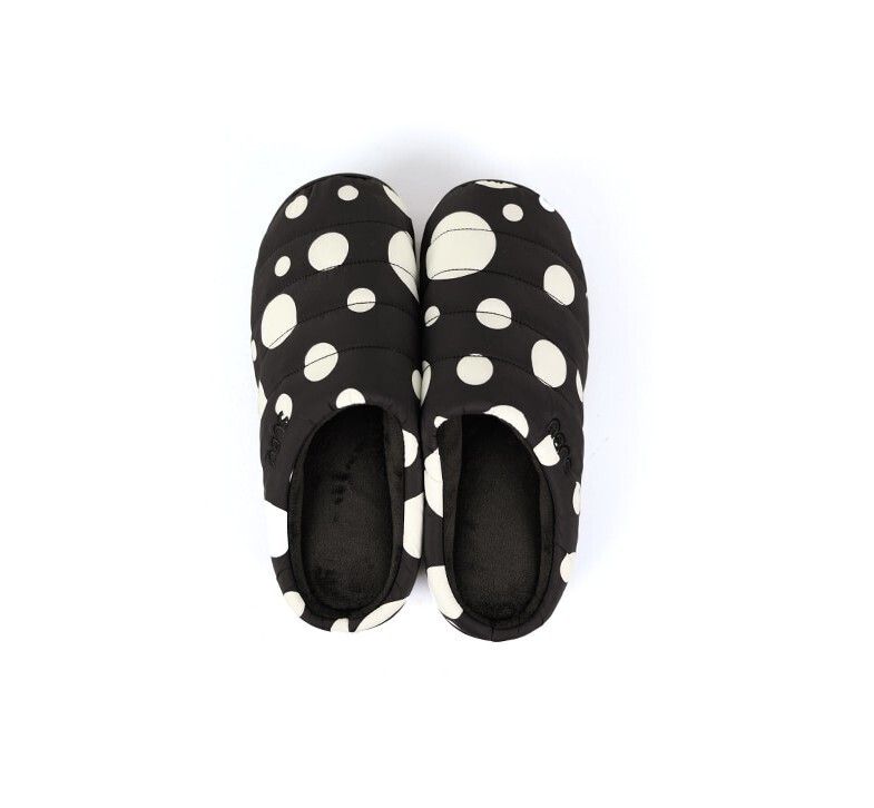 SUBU]Down Sandal - Cream Snow Dot (SUBU/サンダル・ミュール
