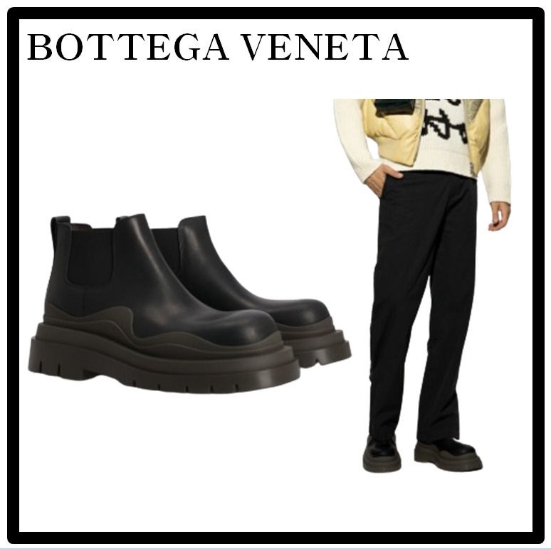 ☆送料・関税込☆BOTTEGA VENETA☆タイヤ チェルシーブーツ☆ (BOTTEGA