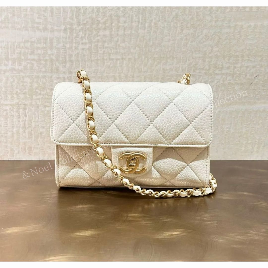 上品キャビアスキン♢】CHANEL *ミニフラップバッグ (CHANEL