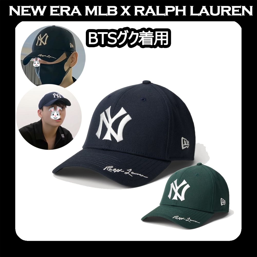 New Era MLB x Ralph Lauren] グク着用 New York Yankees Cap (Ralph