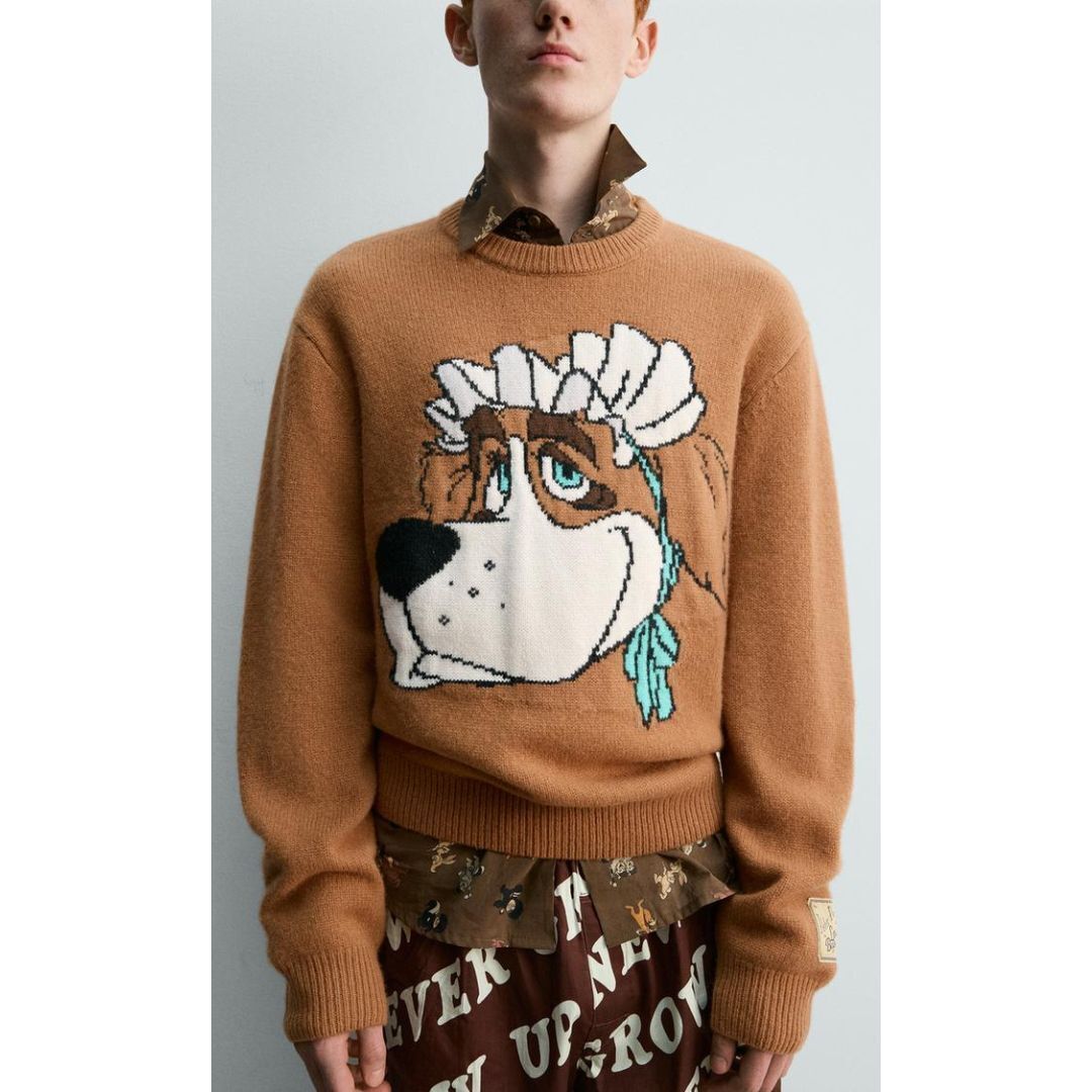 ZARA】JERSEY LANA NANA PETER PAN FOR ZARA X DISNEY (ZARA/ニット