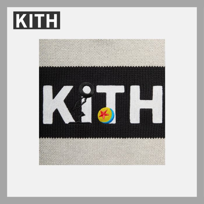 Disney Kith for Pixar Nelson Rugby Sweater ピクサーセーター (KITH