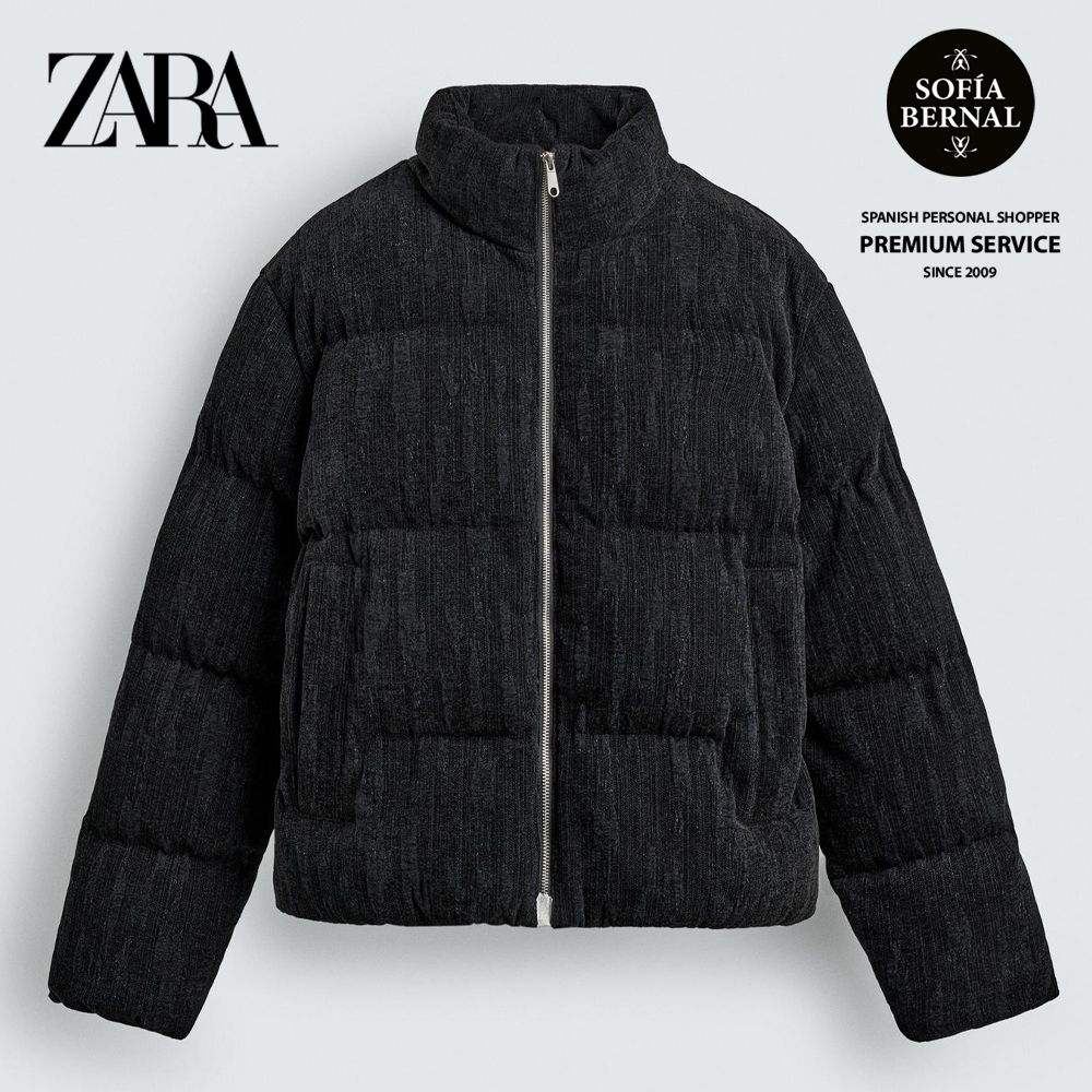 ZARA クロップドフィットパフジャケット (ZARA/ジャケットその他) 0732