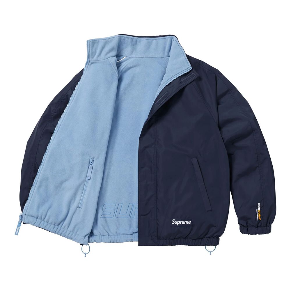 Supreme】Polartec Reversible Track Jacket Navy 25AW (Supreme