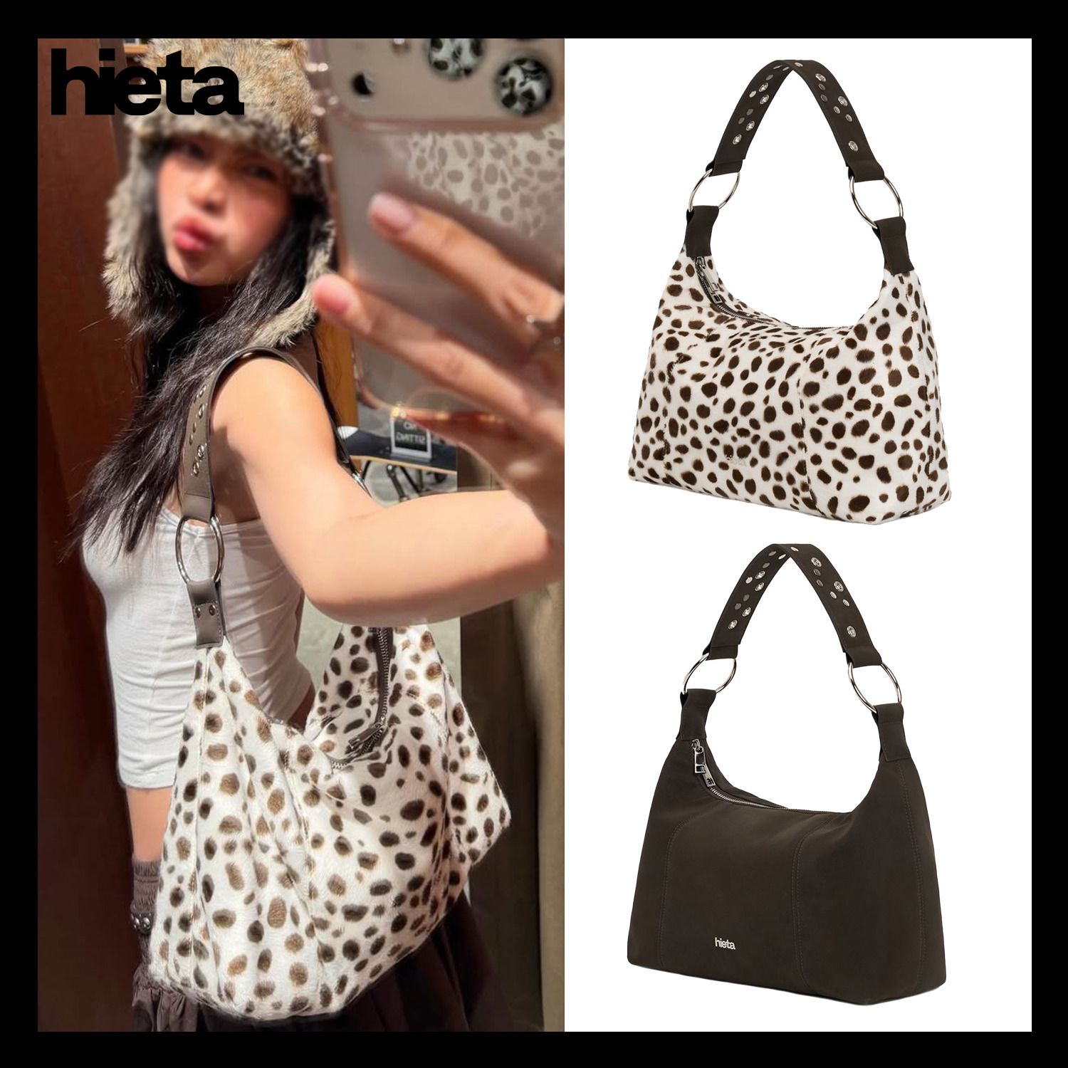 Hieta】Carrie Mini ☆ショルダーバッグ☆韓国人気☆ (Hieta