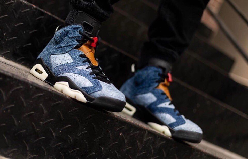 エアジョーダン6 ウォッシュドデニム AIR JORDAN 6 WASHED DENIM (Nike
