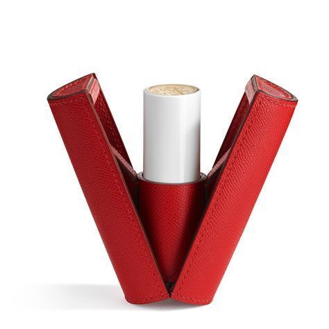 HERMESエルメス レザー製 リップスティックケース ポップアップ