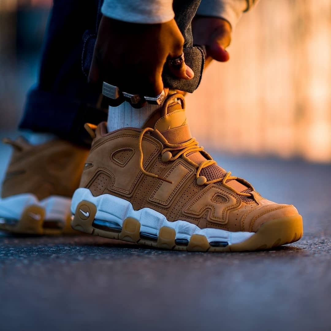Nike Air More Uptempo Flax Wheat ナイキ エアモアアップテンポ (Nike
