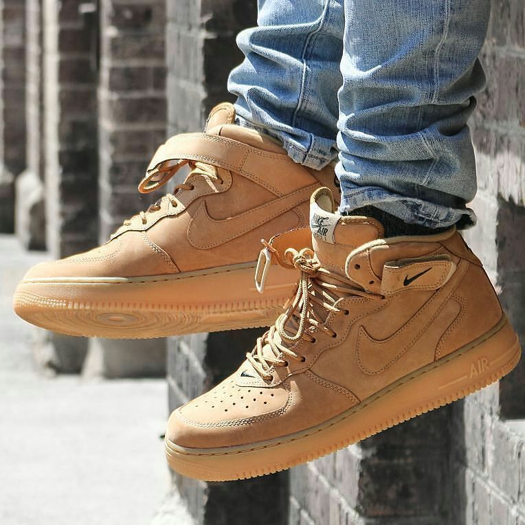 Nike Air Force 1 Mid Flax ナイキ エアフォース1 フラックス (Nike