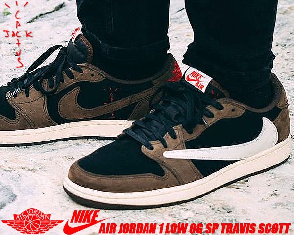 トラヴィス スコット ナイキ エアジョーダン1 ローTRAVIS SCOTT (Nike