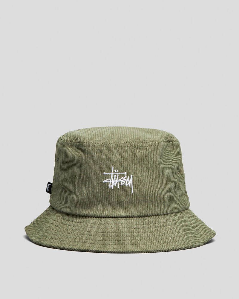 STUSSY】ユニセックス/コーデュロイバケットハット (STUSSY/ハット