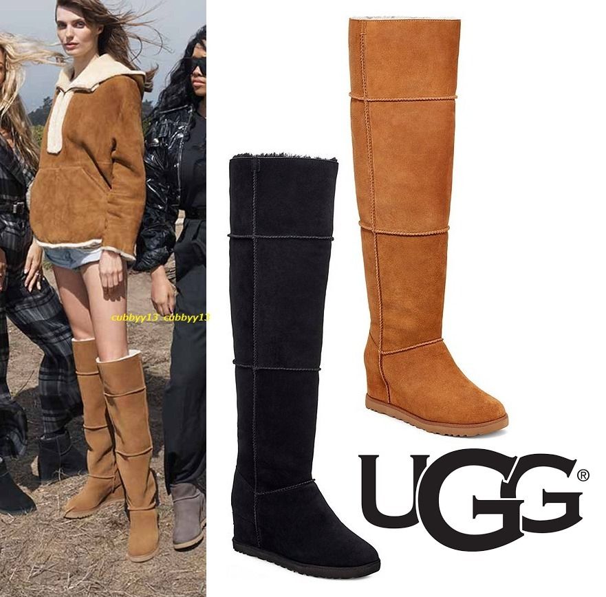 SALE【隠れウェッジ】アグ UGG Femmeニーハイブーツ (UGG/ロングブーツ
