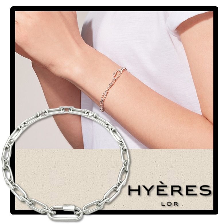 ☆BTS 着用☆送料・関税込☆Hyeres lor☆Silver Chain Bracelet