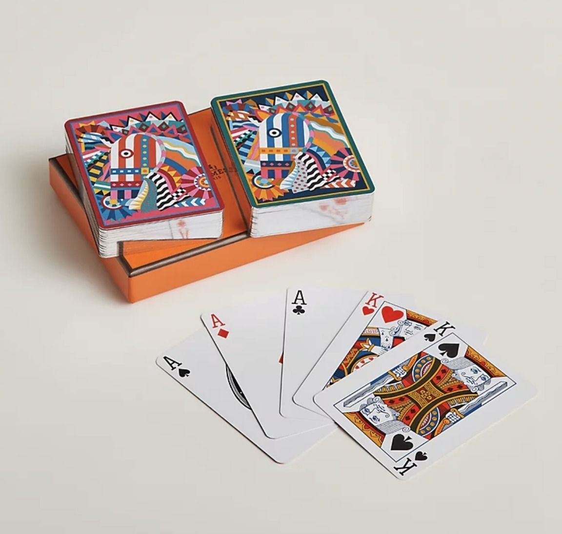 入手困難】HERMESおしゃれなトランプカードタロットインテリア (HERMES