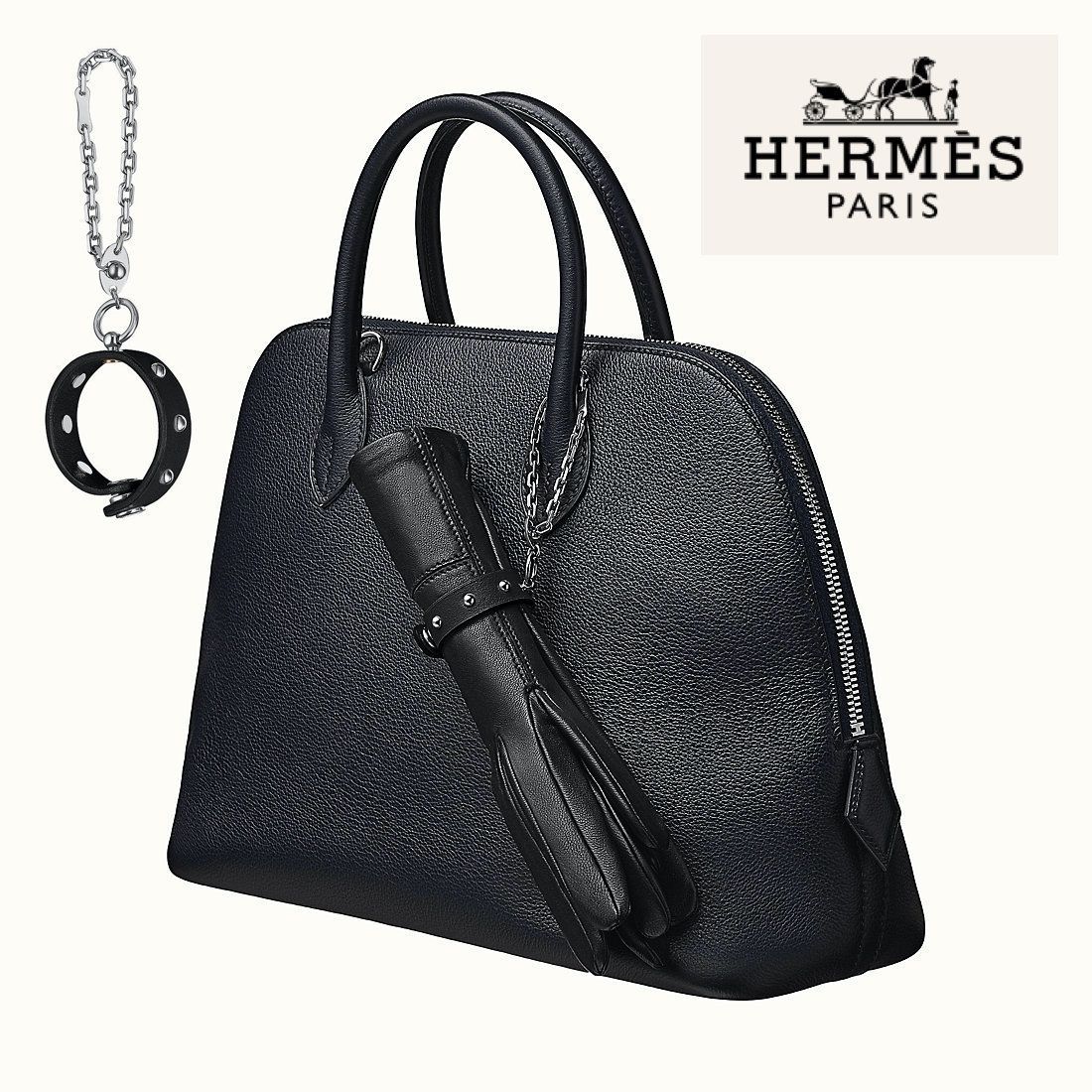 Hermesエルメス サドル グローブ クリップ 手袋ホルダー 完売 (HERMES