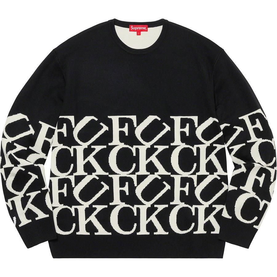 FW20 Supreme Fuck Sweater - シュプリーム ファック セーター