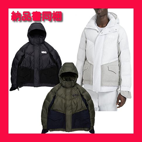 20AW 購入証明付き Nike x sacai Men's Parka サカイ ダウン (sacai
