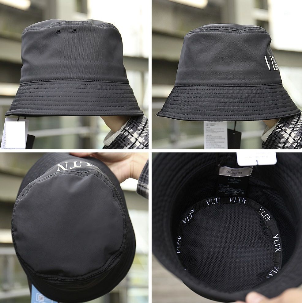 VALENTINO 20AW VLTN PRINT バケットハット_BLACK (VALENTINO/ハット
