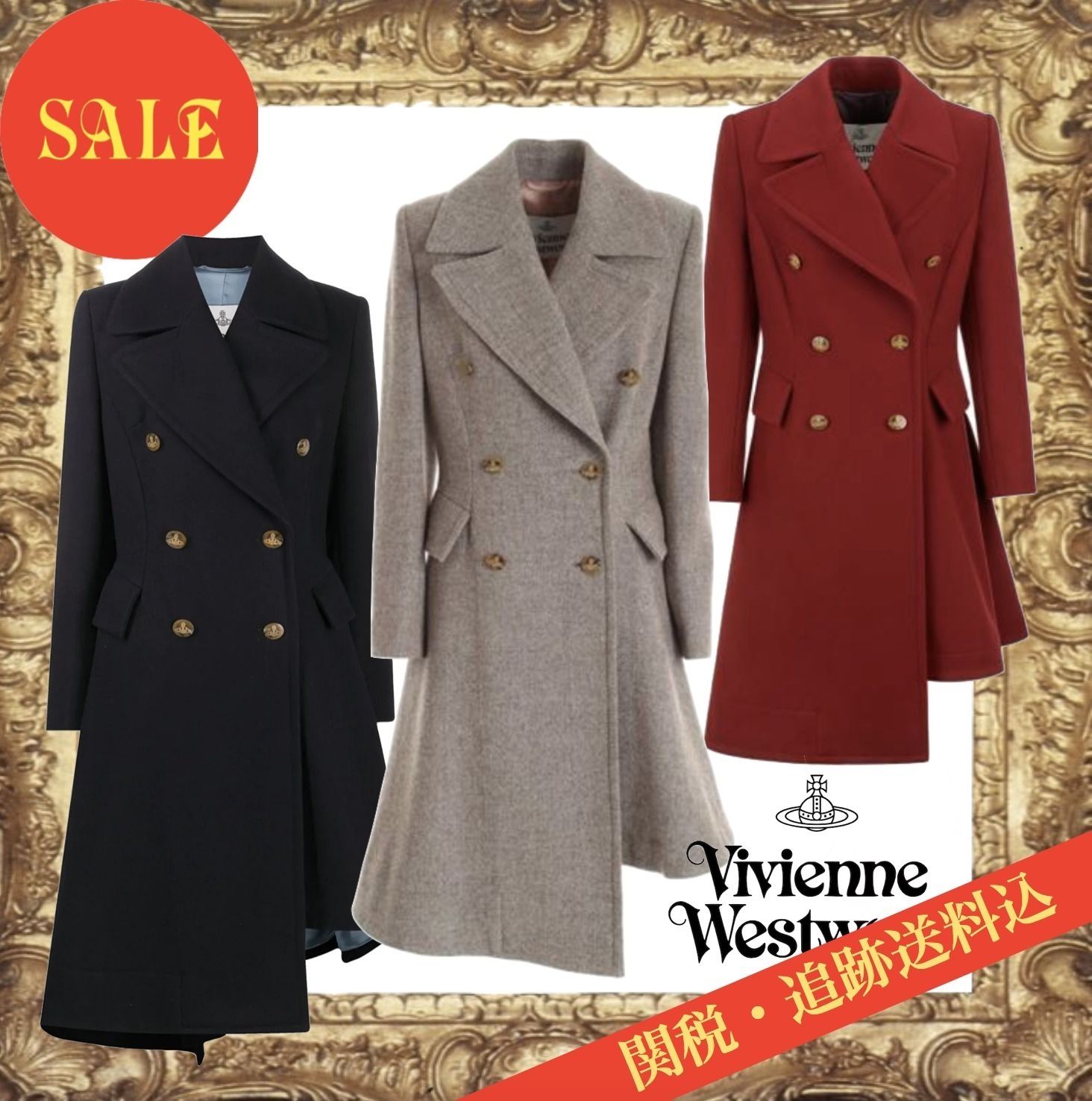 極美希少✨️ヴィヴィアンウエストウッド】 フード ポンチョ ダッフル