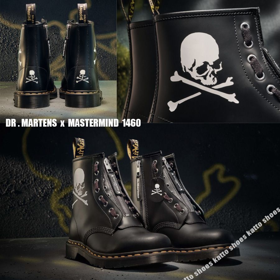 Dr Martens x MASTERMIND WORLD 1460☆コラボ☆スカル (Dr.Martens
