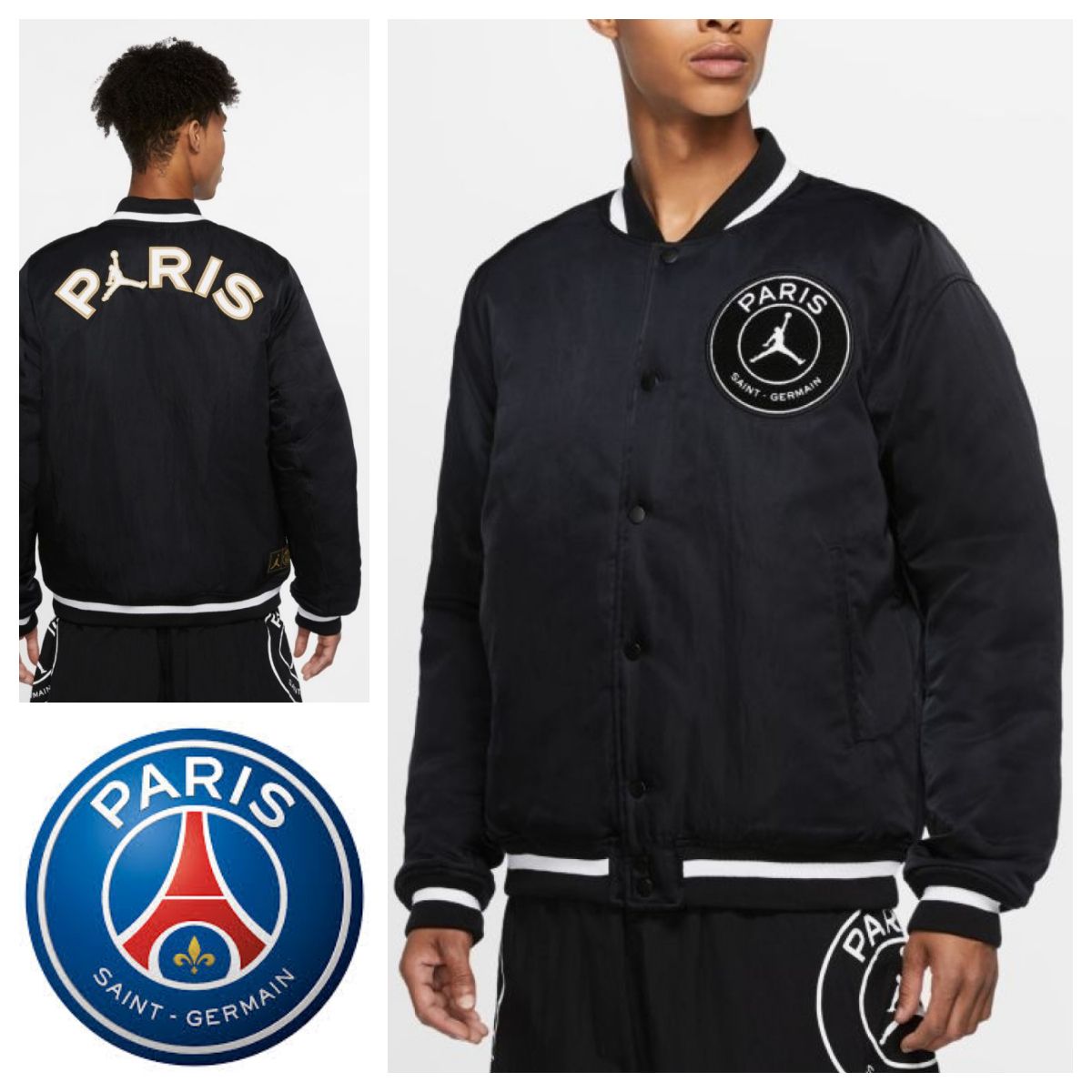 ブルゾン/スタジャン ☆ PSG(パリサンジェルマン) x NIKE Jordan