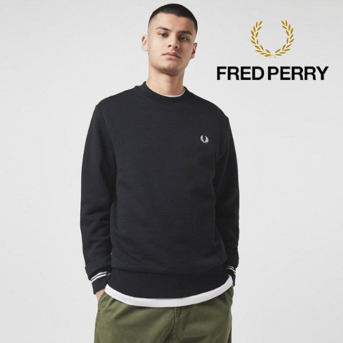 おすすめ.再入荷】FRED PERRY Twin Logo Sweat Shirt (FRED PERRY