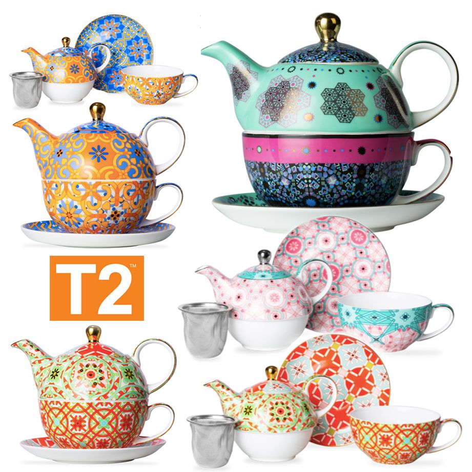 日本未発売 T2 ティーセット お洒落に機能美 ティーギフトセット (T2