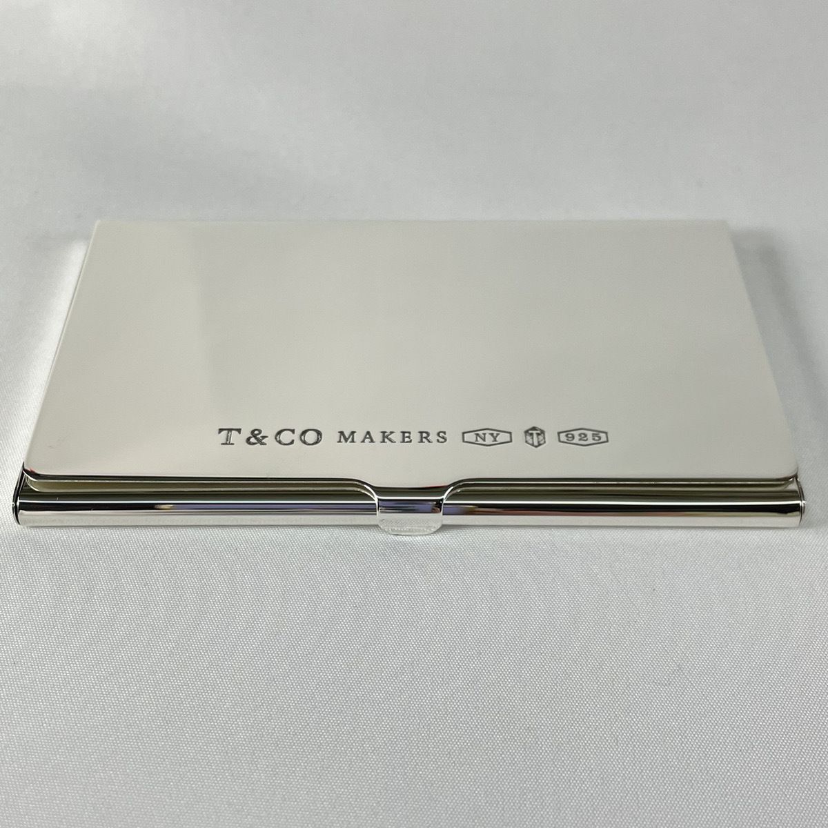Tiffanyティファニー☆メイカーズ カードケース☆シルバー☆名刺