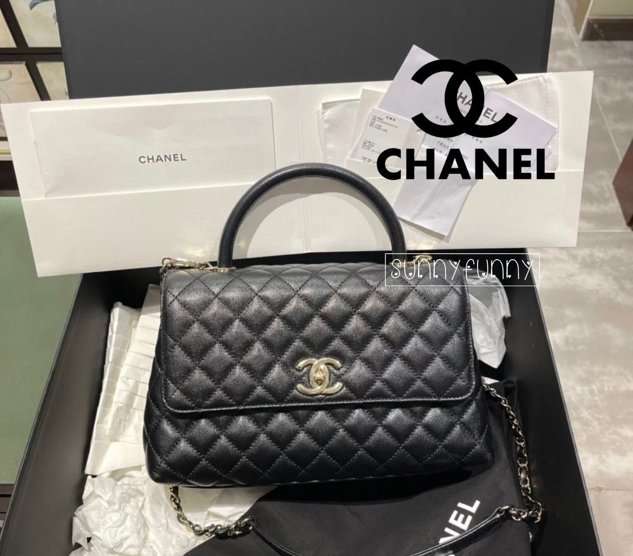 入手困難☆ 》CHANEL ココハンドル 29cm Mサイズ (CHANEL/ショルダー