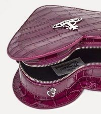 ◇Vivienne Westwood◇JOSEPHINE ハート クロコ本革 バッグ (Vivienne