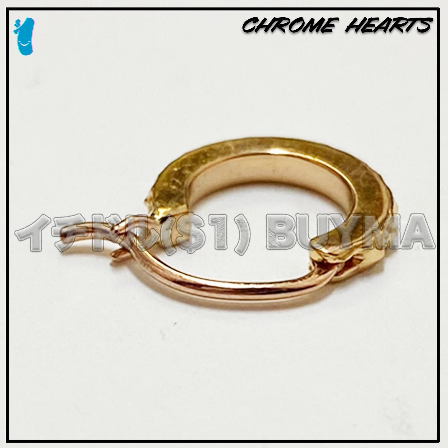 確実正規品] クロムハーツ TFP タイニー プラス フープピアス 2点