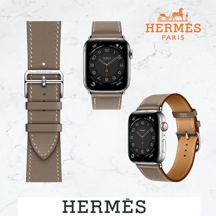 入手困難☆》エルメス Apple Watch Simple Tour 40mm エトープ (HERMES