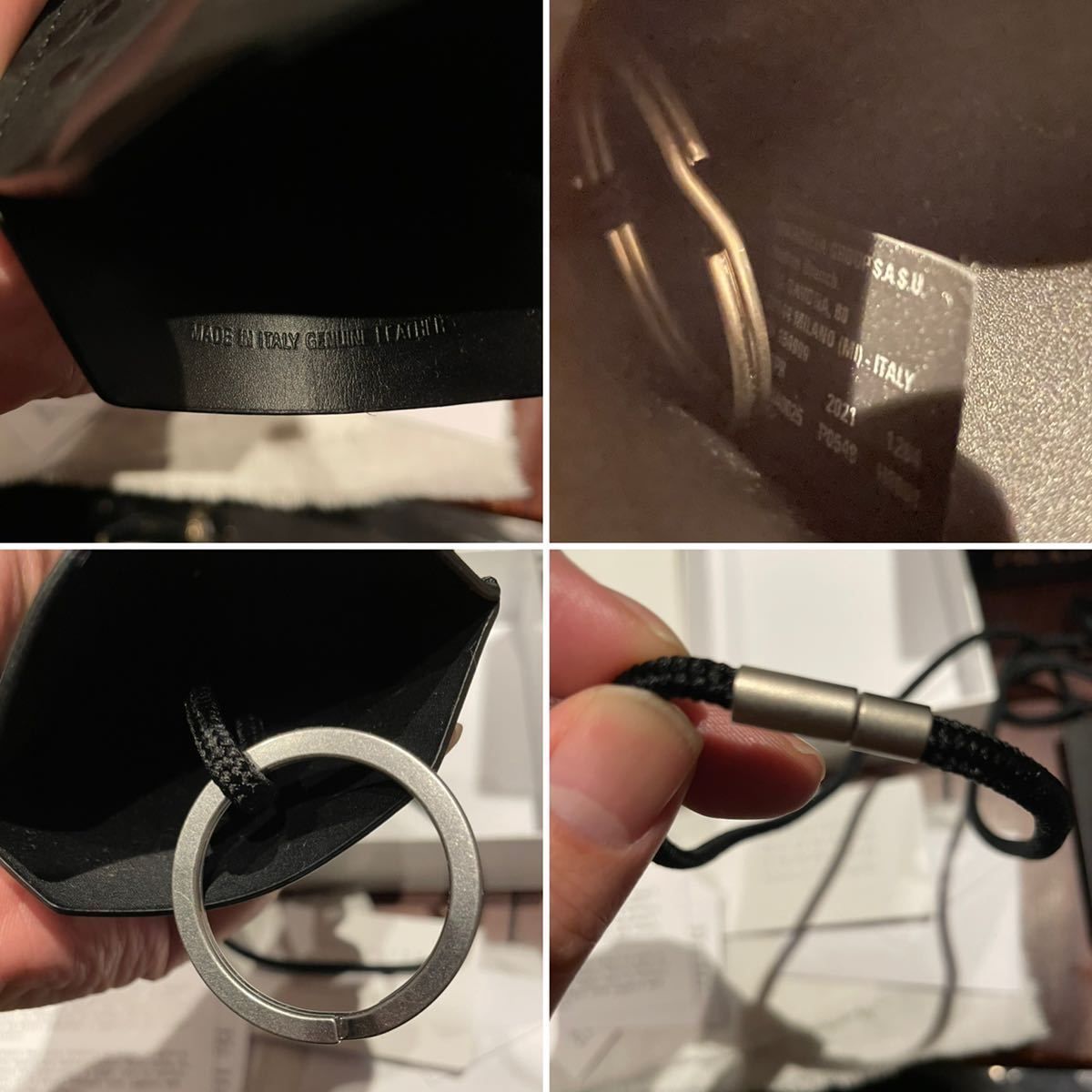 関税・送料込 MAISON MARGIELA キーリング ネックストラップ (Maison