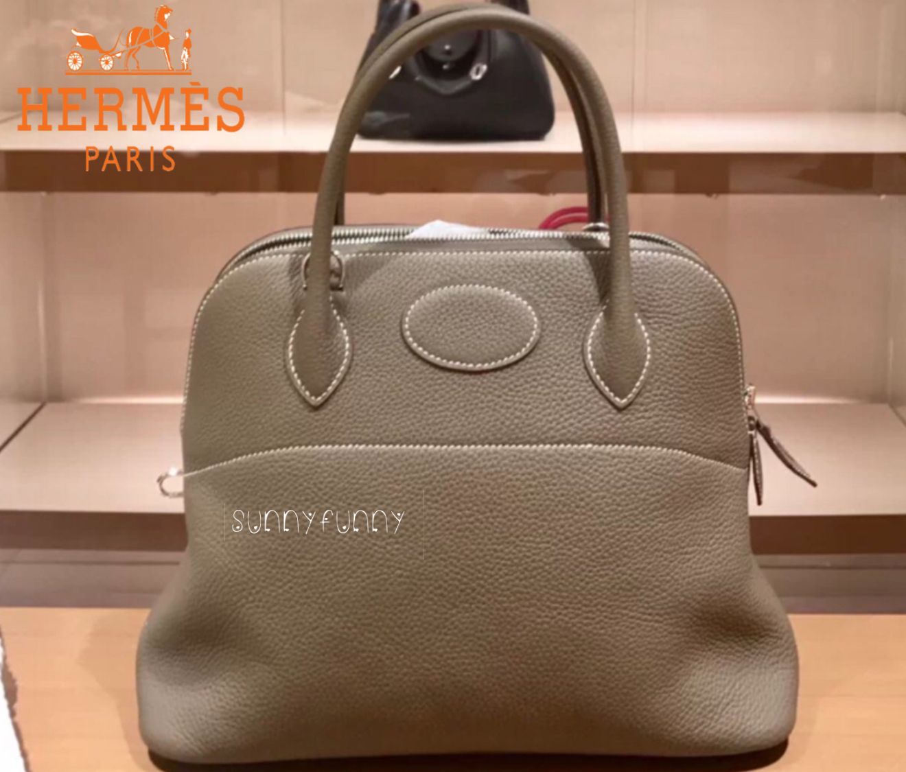 希少☆》エルメス ボリード31 バッグ 人気エトゥープ (HERMES/バッグ