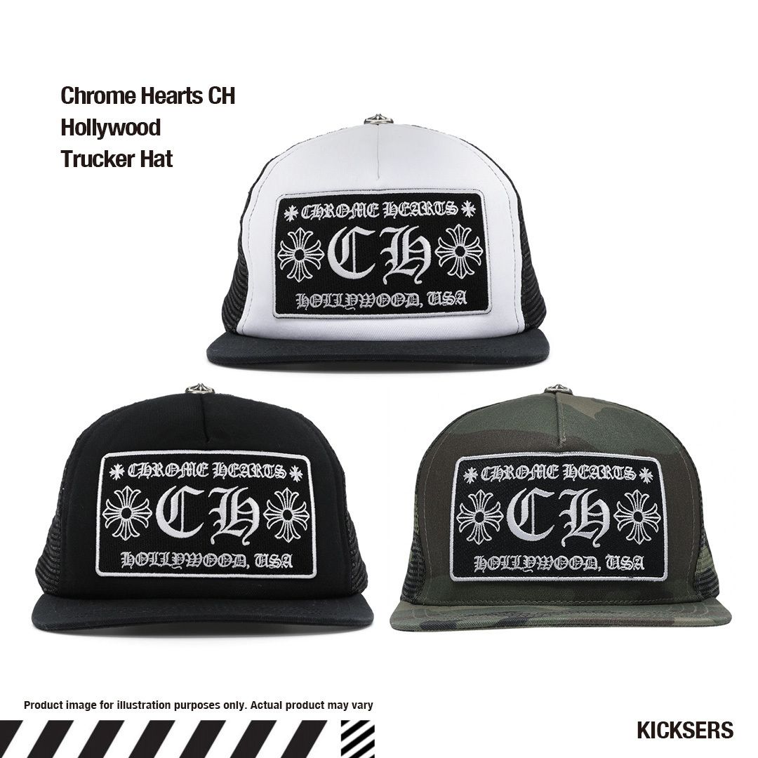 クロムハーツ キャップ Chrome Hearts CH Hollywood Trucker Hat