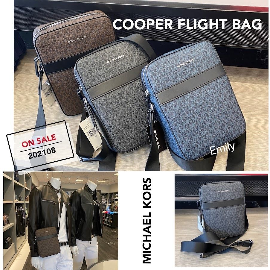 21年8月☆メンズ☆Michael Kors☆COOPER FLIGHT BAG (Michael Kors