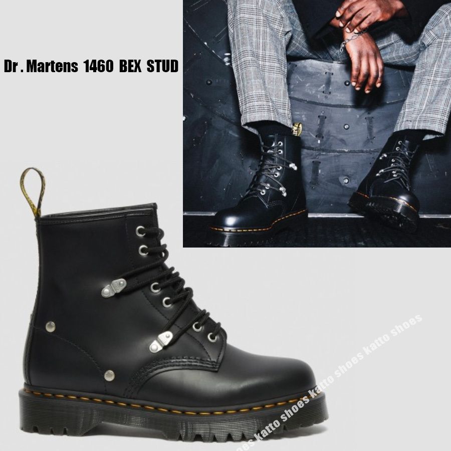 Dr Martens☆1460 BEX STUD☆スタッズ☆8ホール☆兼用 (Dr.Martens