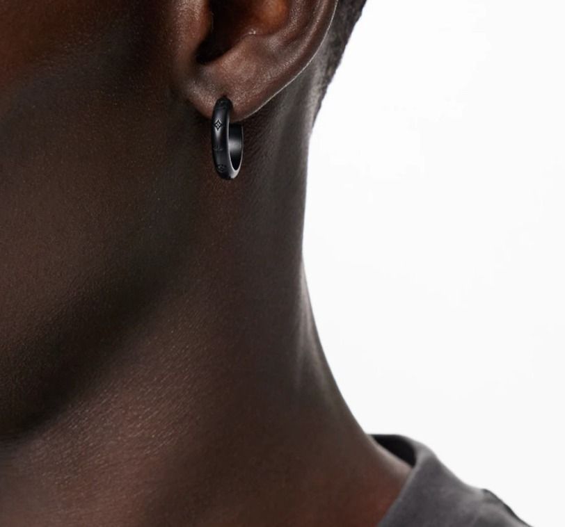 左右で違うデザインがお洒落】Louis Vuitton ピアス (Louis Vuitton