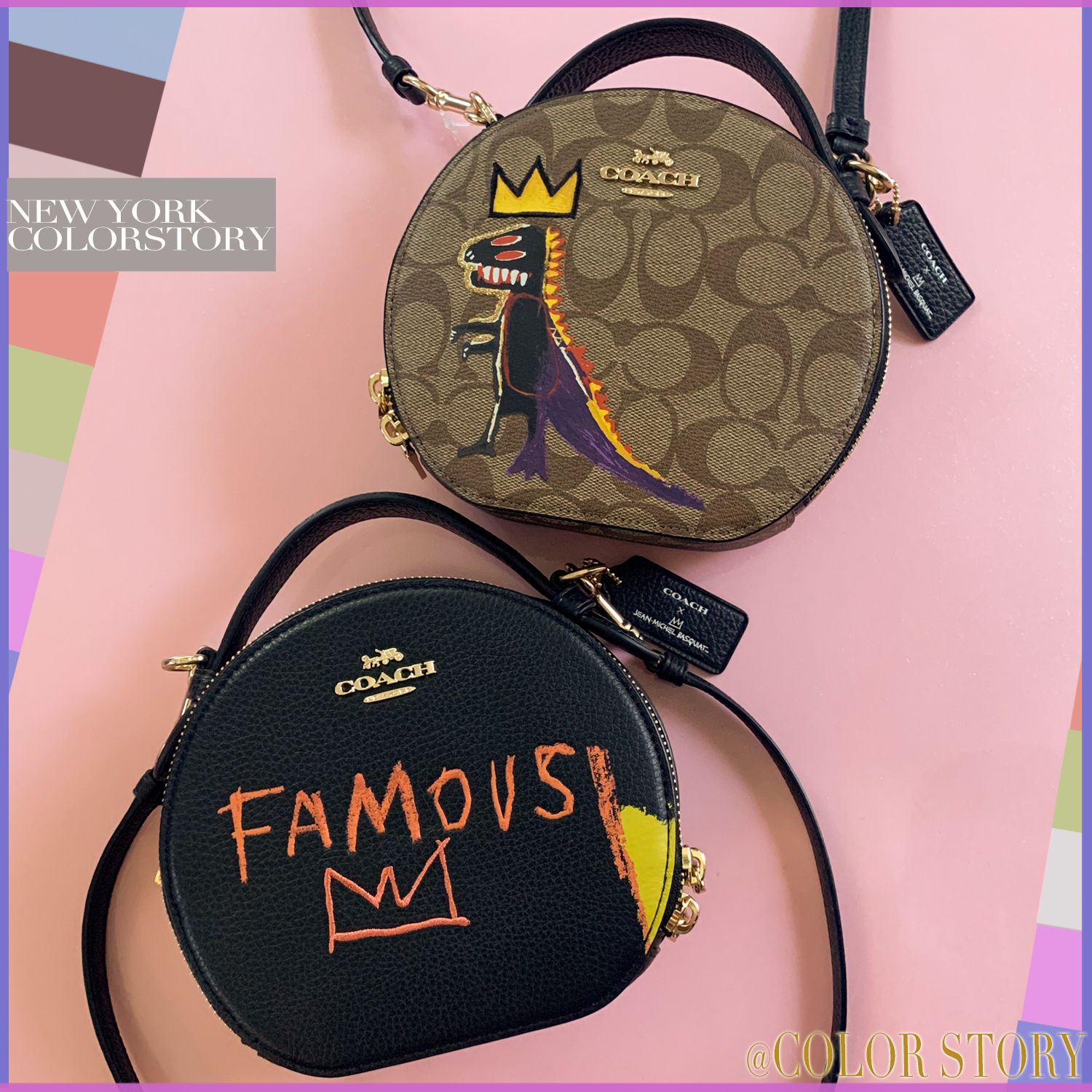 COACH x バスキア】○アート作品○限定コラボ○クロスボディー (Coach